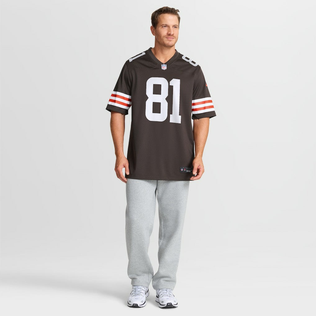 Luke Floriea Cleveland Browns Team Game Jersey Brown | Nike for Sale