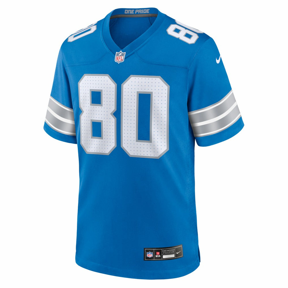 Malik Cunningham Detroit Lions Team Game Jersey Blue | Nike for Sale