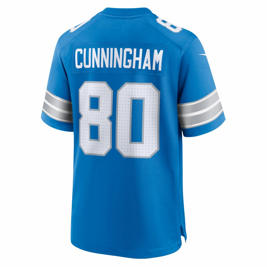 Malik Cunningham Detroit Lions Team Game Jersey Blue | Nike for Sale