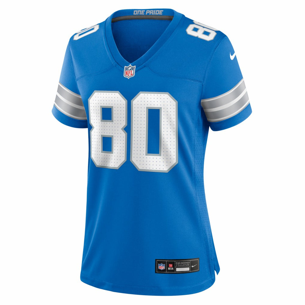 Malik Cunningham Detroit Lions Women's Team Game Jersey Blue | Nike for Sale
