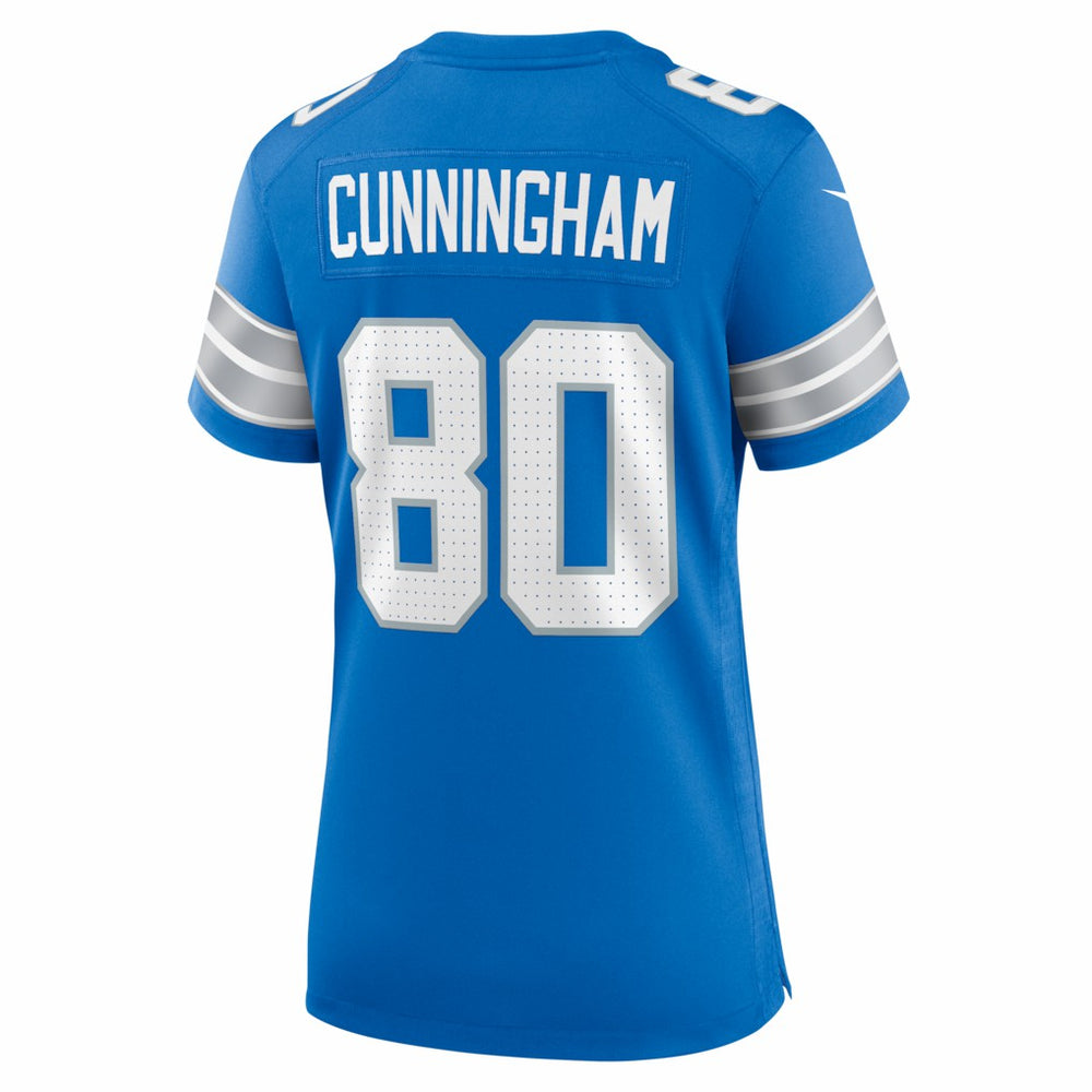Malik Cunningham Detroit Lions Women's Team Game Jersey Blue | Nike for Sale