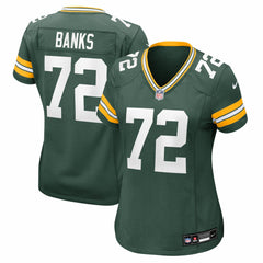 Brant Banks Green Bay Packers Women's Team Game Jersey Green | Nike for Sale