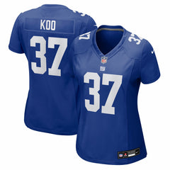 Younghoe Koo New York Giants Women's Team Game Jersey Royal | Nike for Sale