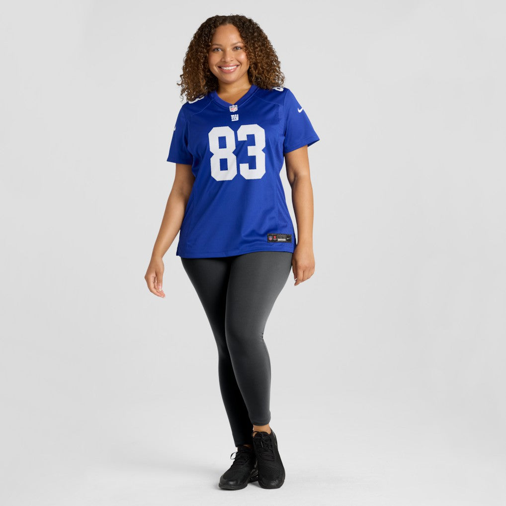 Dalen Cambre New York Giants Women's Team Game Jersey Royal | Nike for Sale