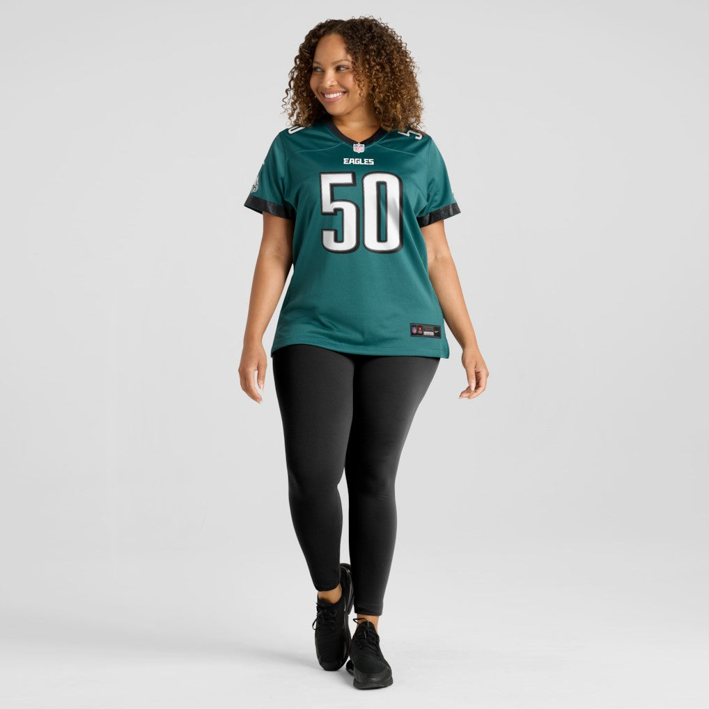 Lance Dixon Philadelphia Eagles Women's Team Game Jersey Midnight Green | Nike for Sale
