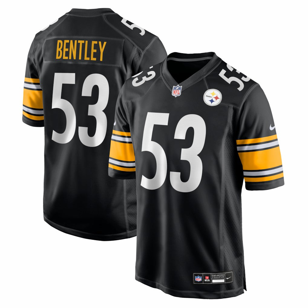 JaWhaun Bentley Pittsburgh Steelers Team Game Jersey Black | Nike for Sale