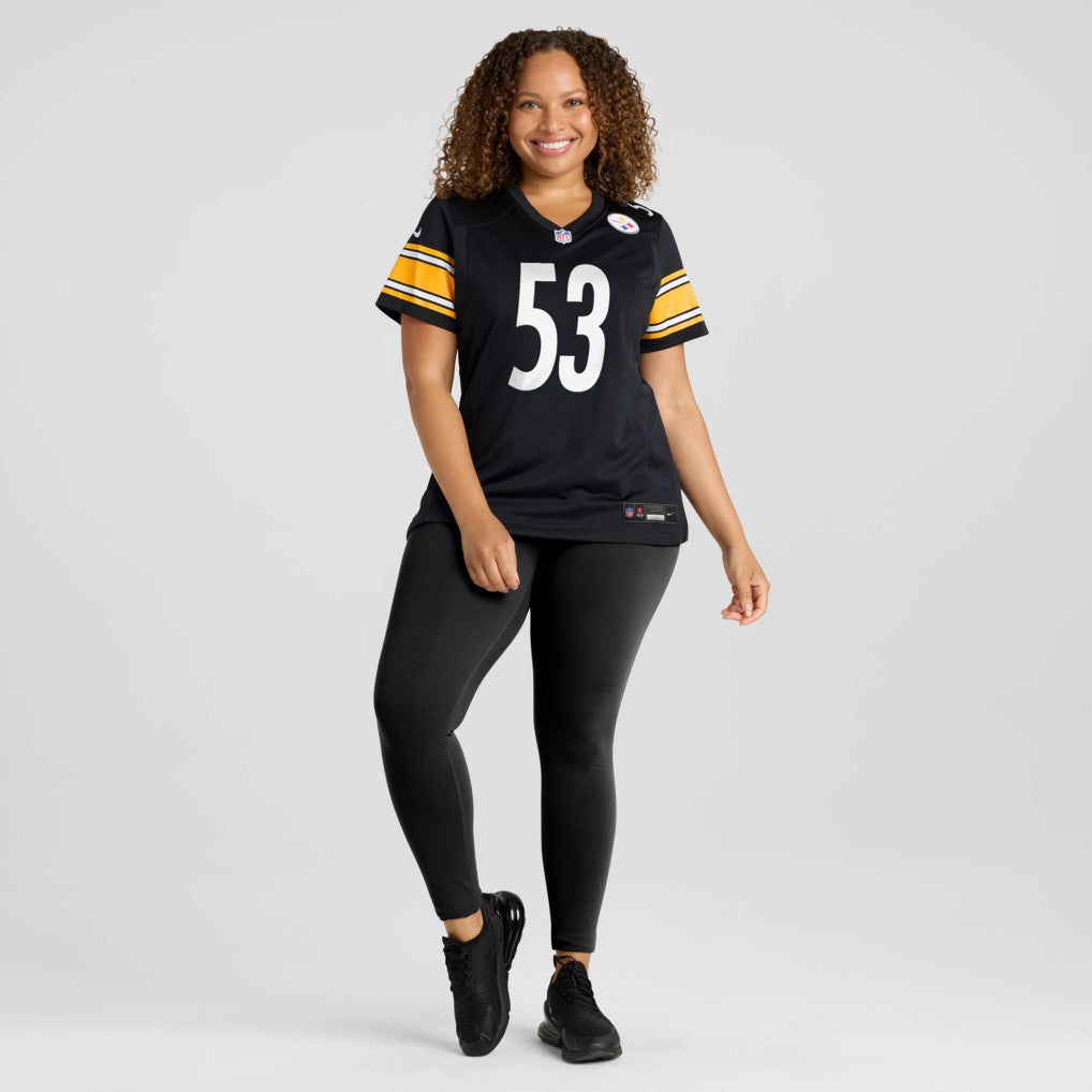 JaWhaun Bentley Pittsburgh Steelers Women's Team Game Jersey Black | Nike for Sale