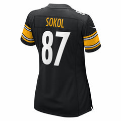 Matt Sokol Pittsburgh Steelers Women's Team Game Jersey Black | Nike for Sale