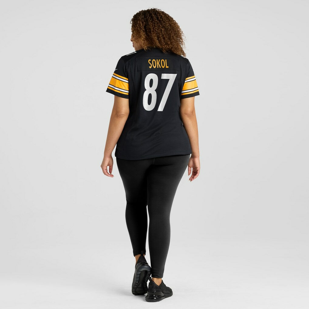 Matt Sokol Pittsburgh Steelers Women's Team Game Jersey Black | Nike for Sale