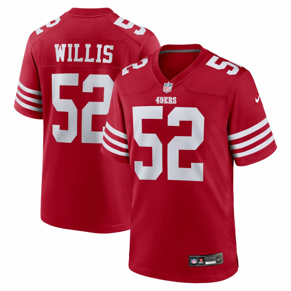 Messiah Swinson San Francisco 49ers Team Game Jersey Scarlet | Nike for Sale