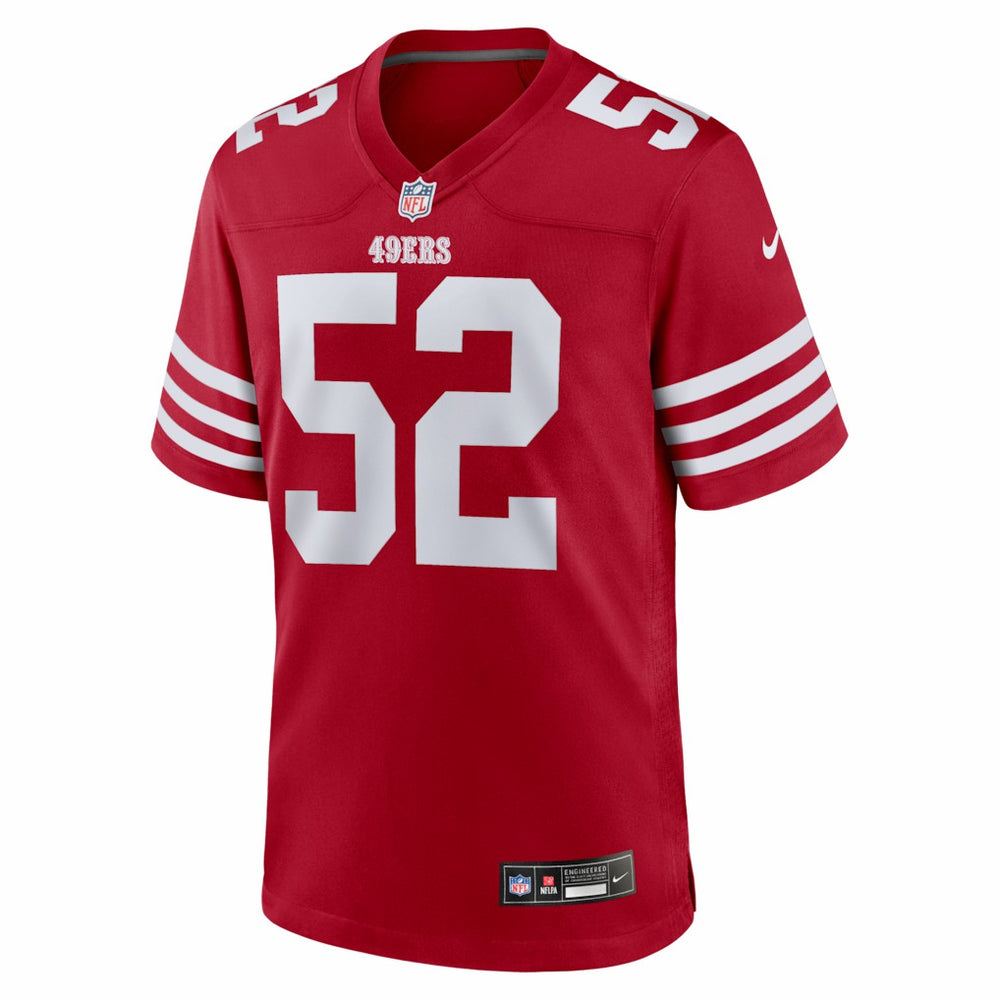 Messiah Swinson San Francisco 49ers Team Game Jersey Scarlet | Nike for Sale