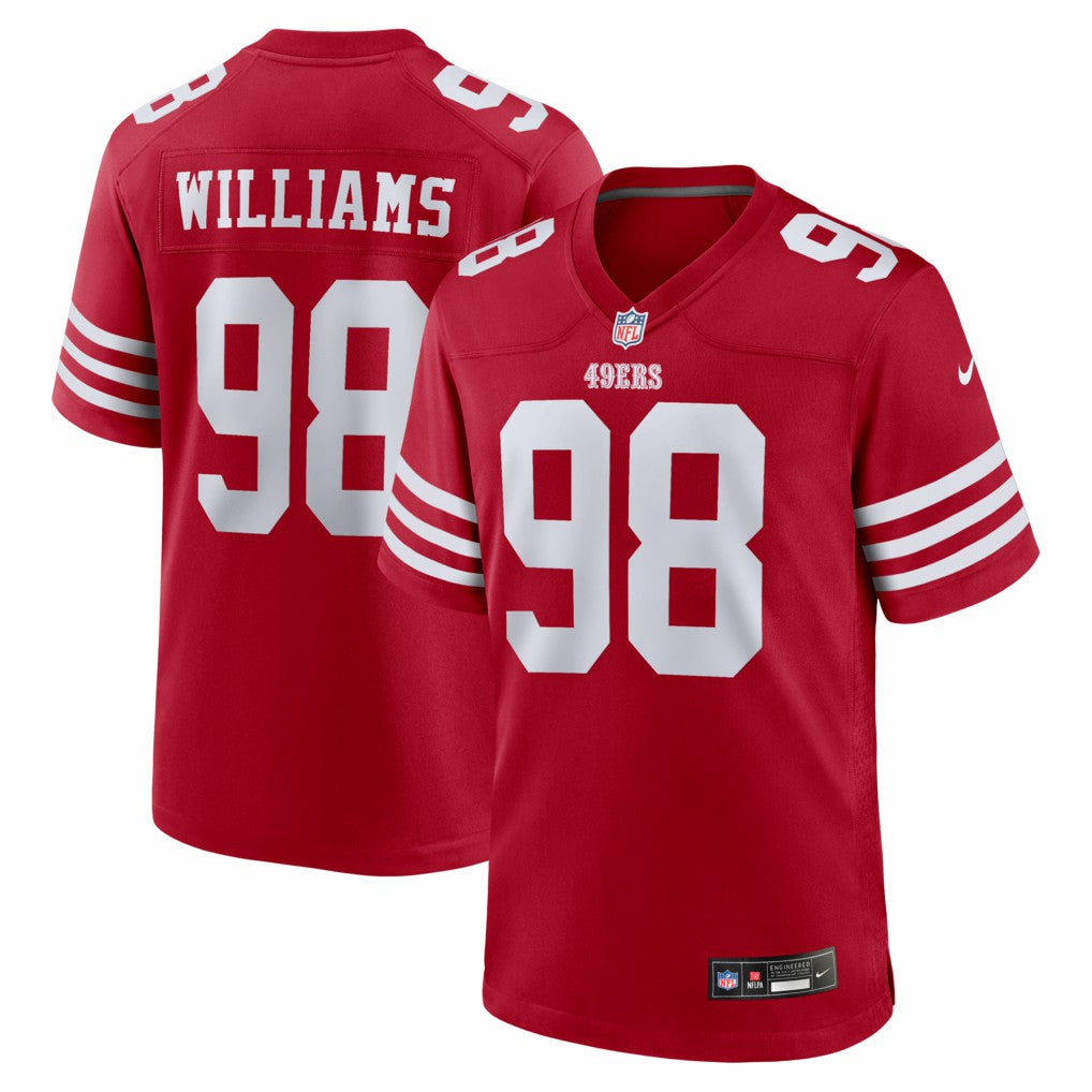 Messiah Swinson San Francisco 49ers Team Game Jersey Scarlet | Nike for Sale