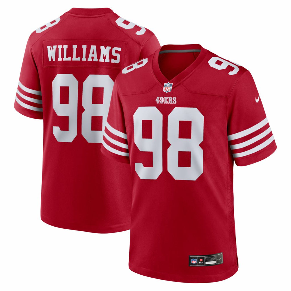 Messiah Swinson San Francisco 49ers Team Game Jersey Scarlet | Nike for Sale