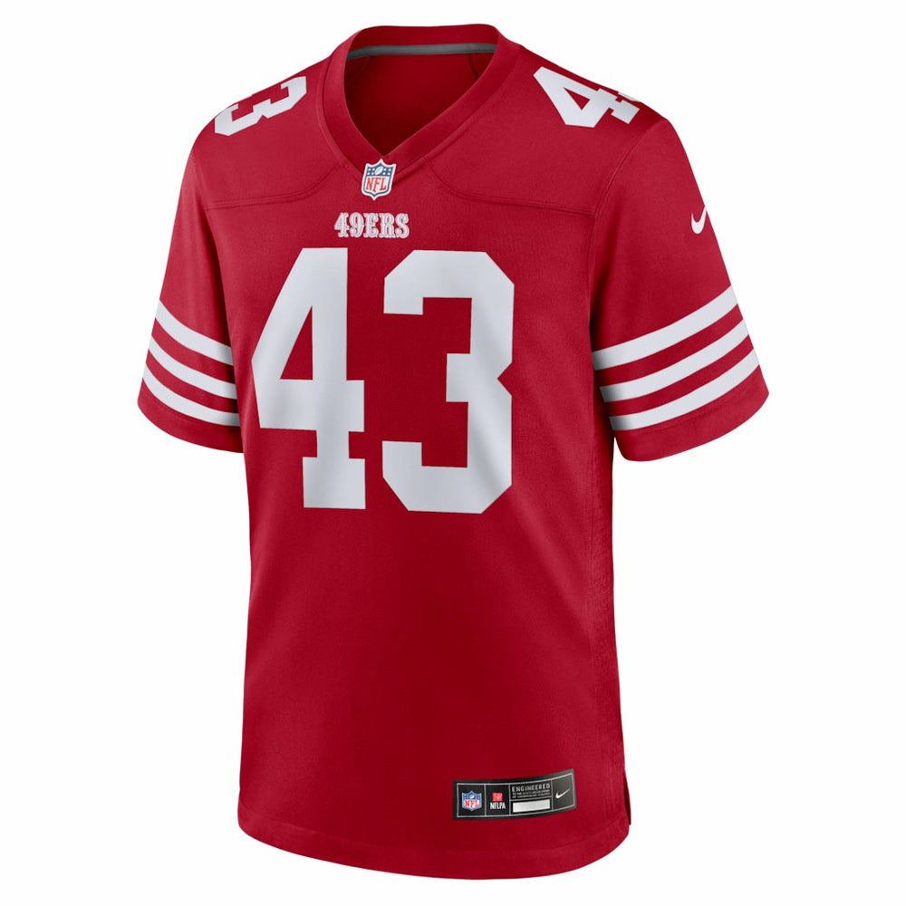 Messiah Swinson San Francisco 49ers Team Game Jersey Scarlet | Nike for Sale