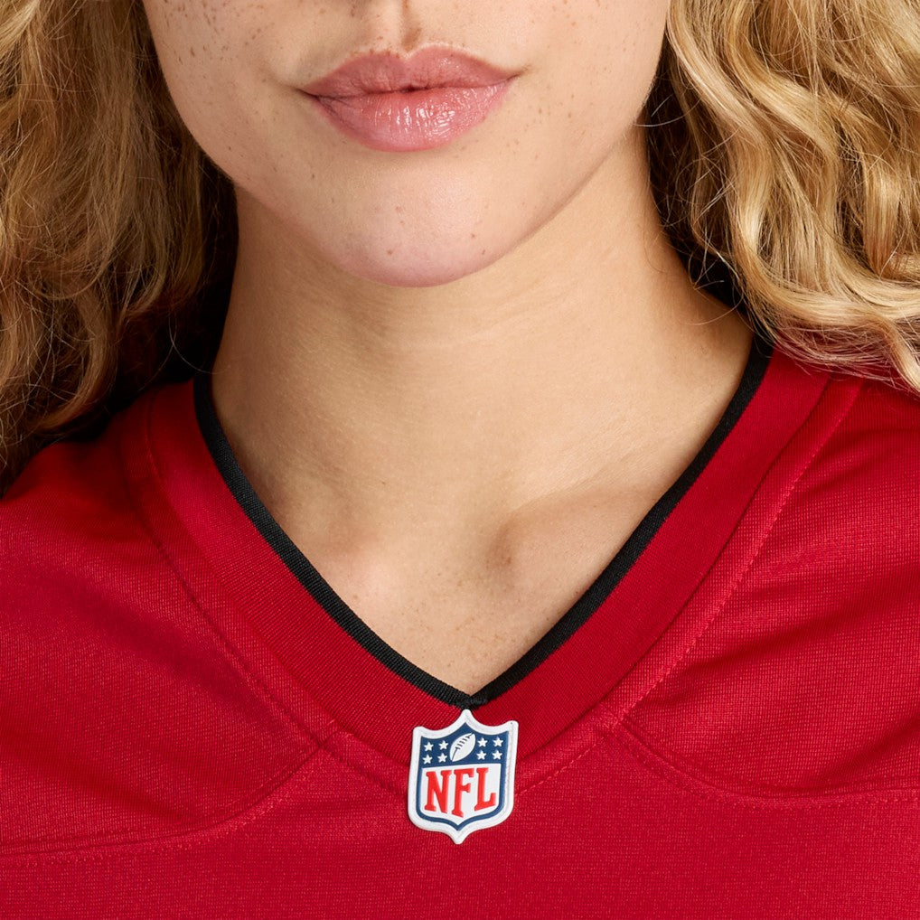 Caden Prieskorn Tampa Bay Buccaneers Women's Team Game Jersey Red | Nike for Sale