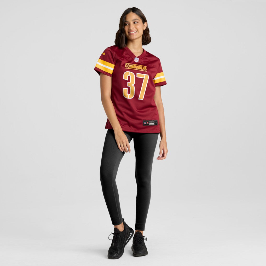Car'lin Vigers Washington Commanders Women's Team Game Jersey Burgundy | Nike for Sale