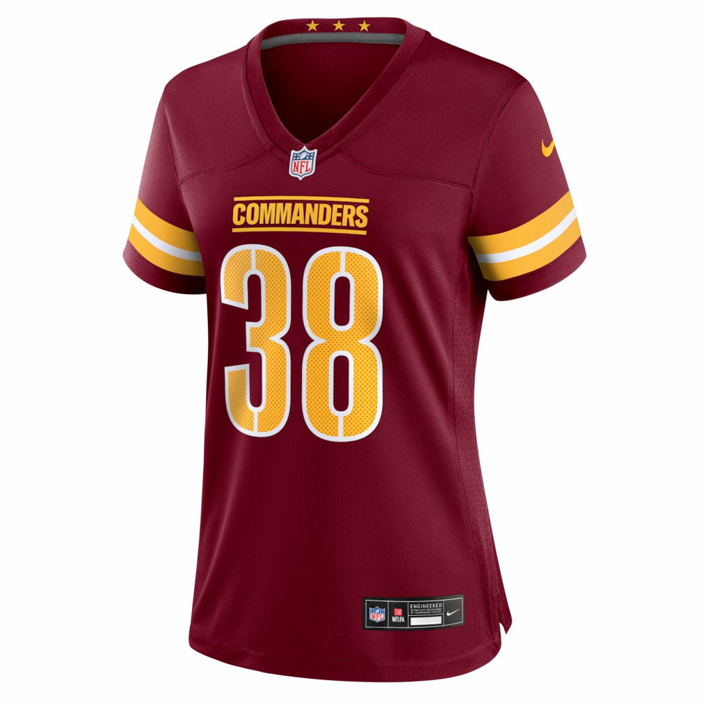 Chase Edmonds Washington Commanders Women's Team Game Jersey Burgundy | Nike for Sale