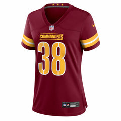 Chase Edmonds Washington Commanders Women's Team Game Jersey Burgundy | Nike for Sale
