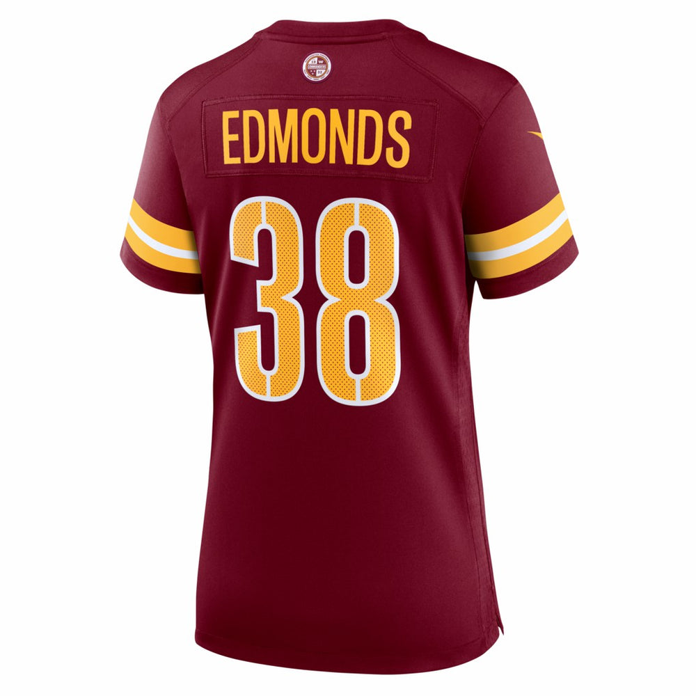 Chase Edmonds Washington Commanders Women's Team Game Jersey Burgundy | Nike for Sale