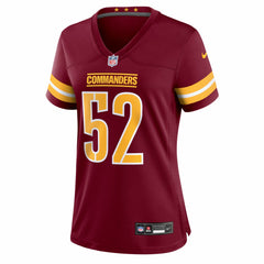 Preston Smith Washington Commanders Women's Team Game Jersey Burgundy | Nike for Sale