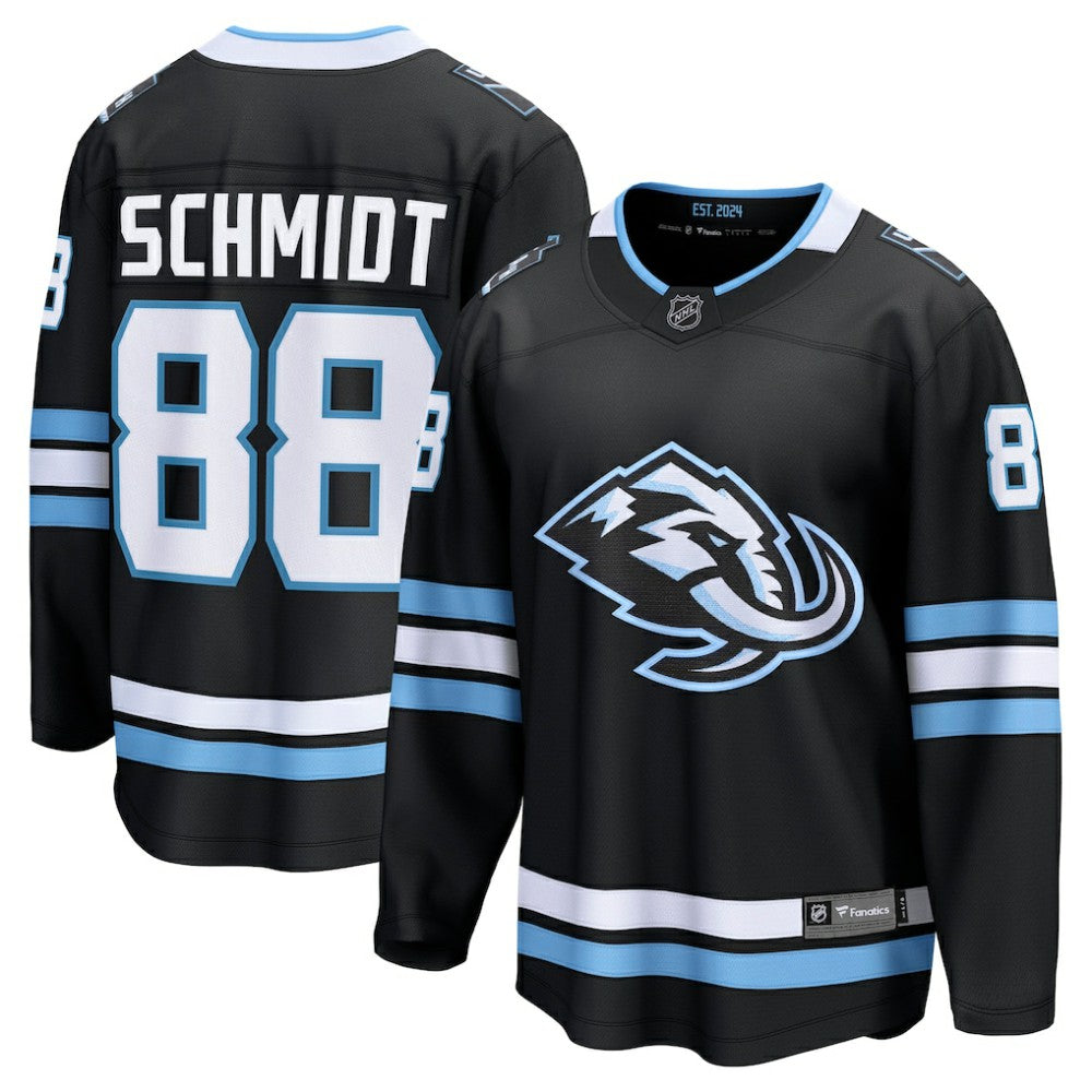 Nate Schmidt Utah Mammoth Fanatics Home Breakaway Player Jersey - Black - NHL