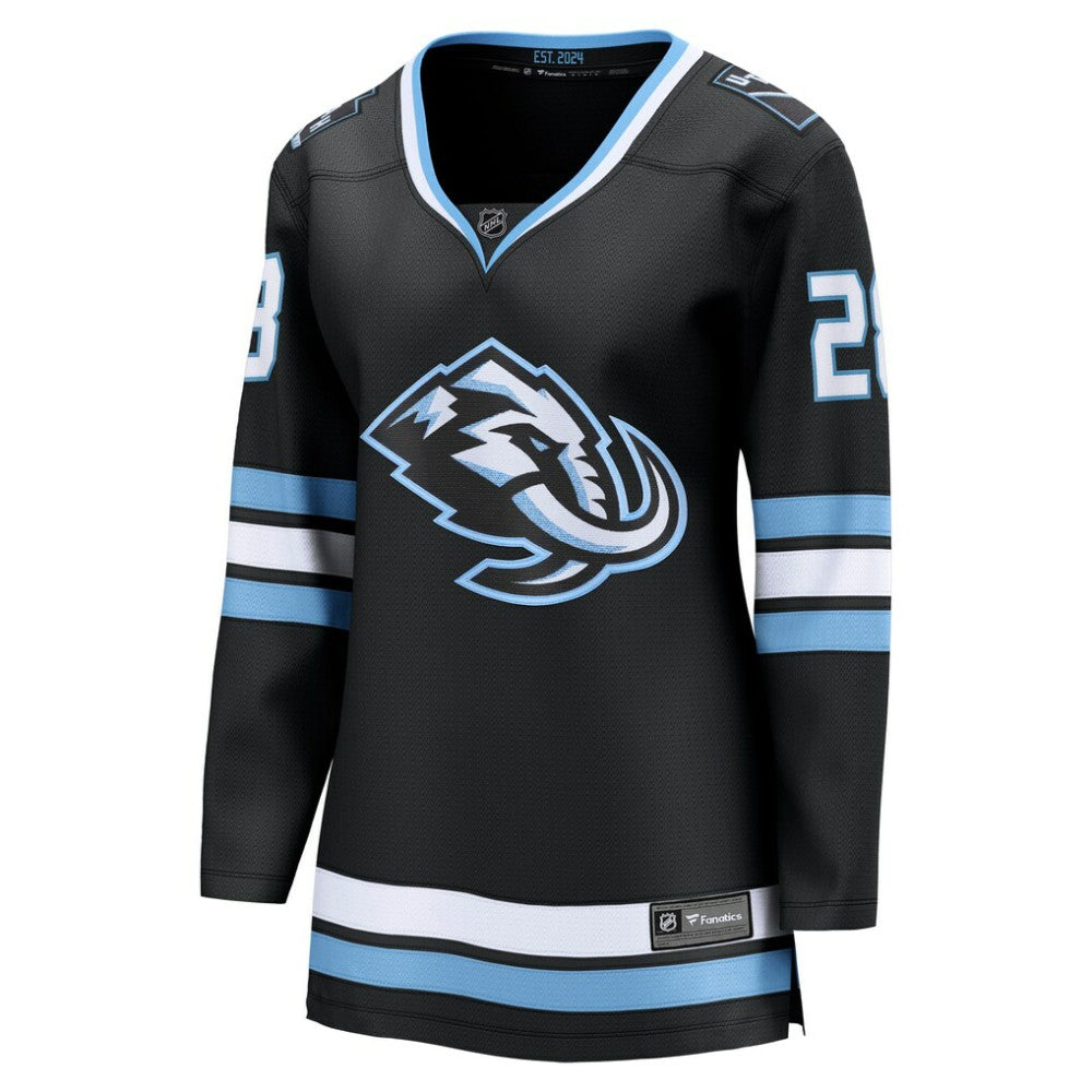 Ian Cole Utah Mammoth Fanatics Women's Home Breakaway Player Jersey - Black - NHL