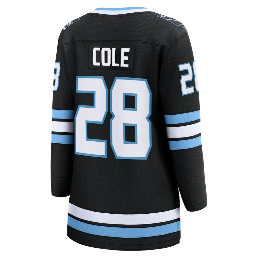 Ian Cole Utah Mammoth Fanatics Women's Home Breakaway Player Jersey - Black - NHL