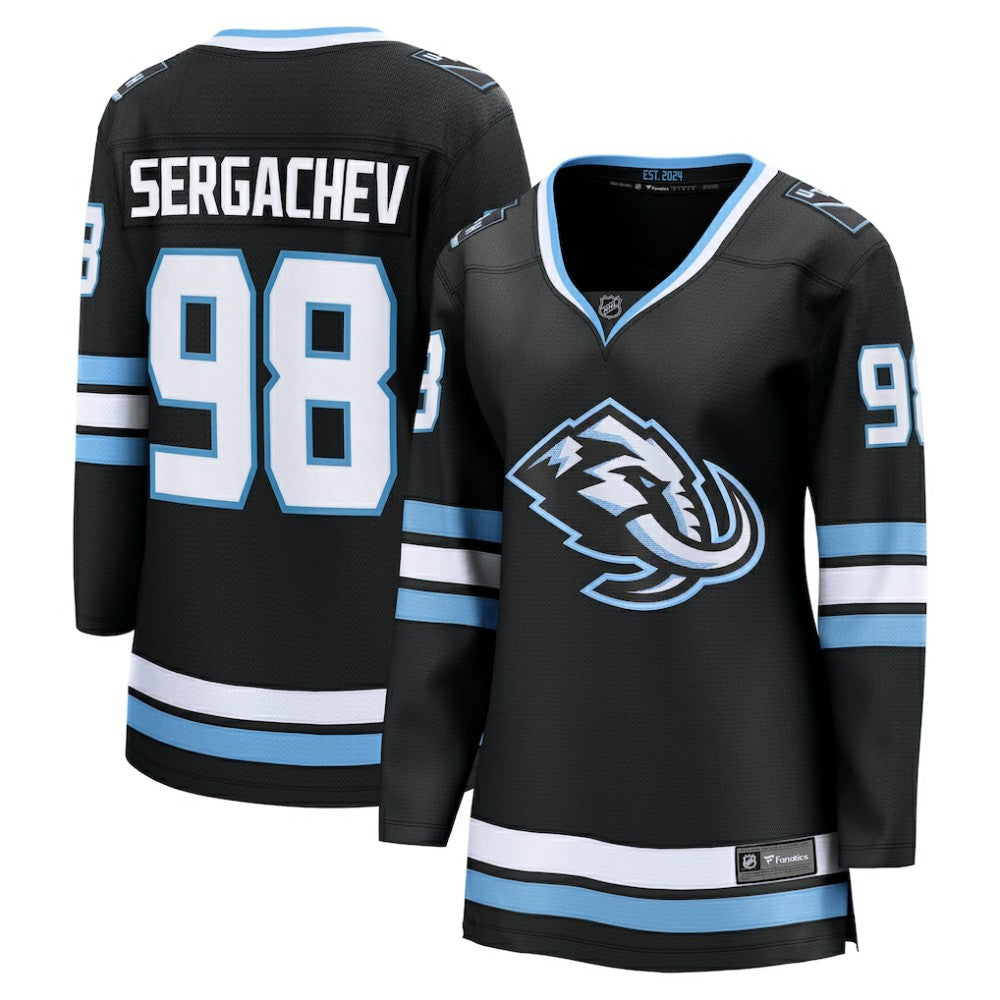 Mikhail Sergachev Utah Mammoth Fanatics Women's Home Breakaway Player Jersey - Black - NHL