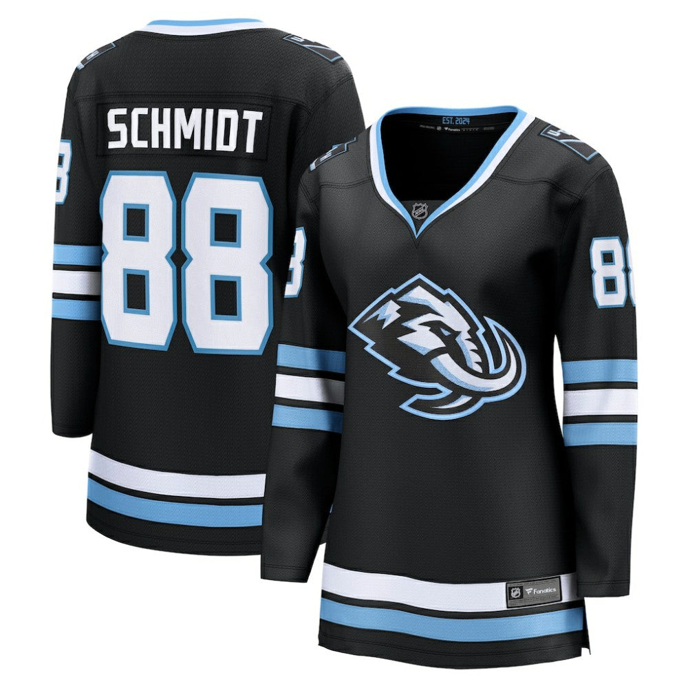 Nate Schmidt Utah Mammoth Fanatics Women's Home Breakaway Player Jersey - Black - NHL