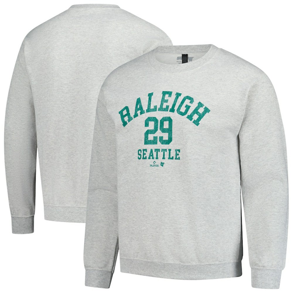 Cal Raleigh MLBPA BreakingT Unisex Player Name & Number Sweatshirt - MLB