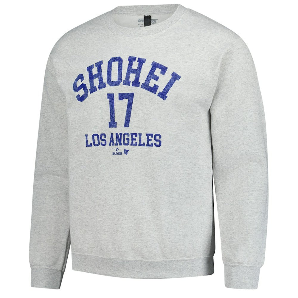 Shohei Ohtani MLBPA BreakingT Unisex Player Name & Number Sweatshirt - MLB