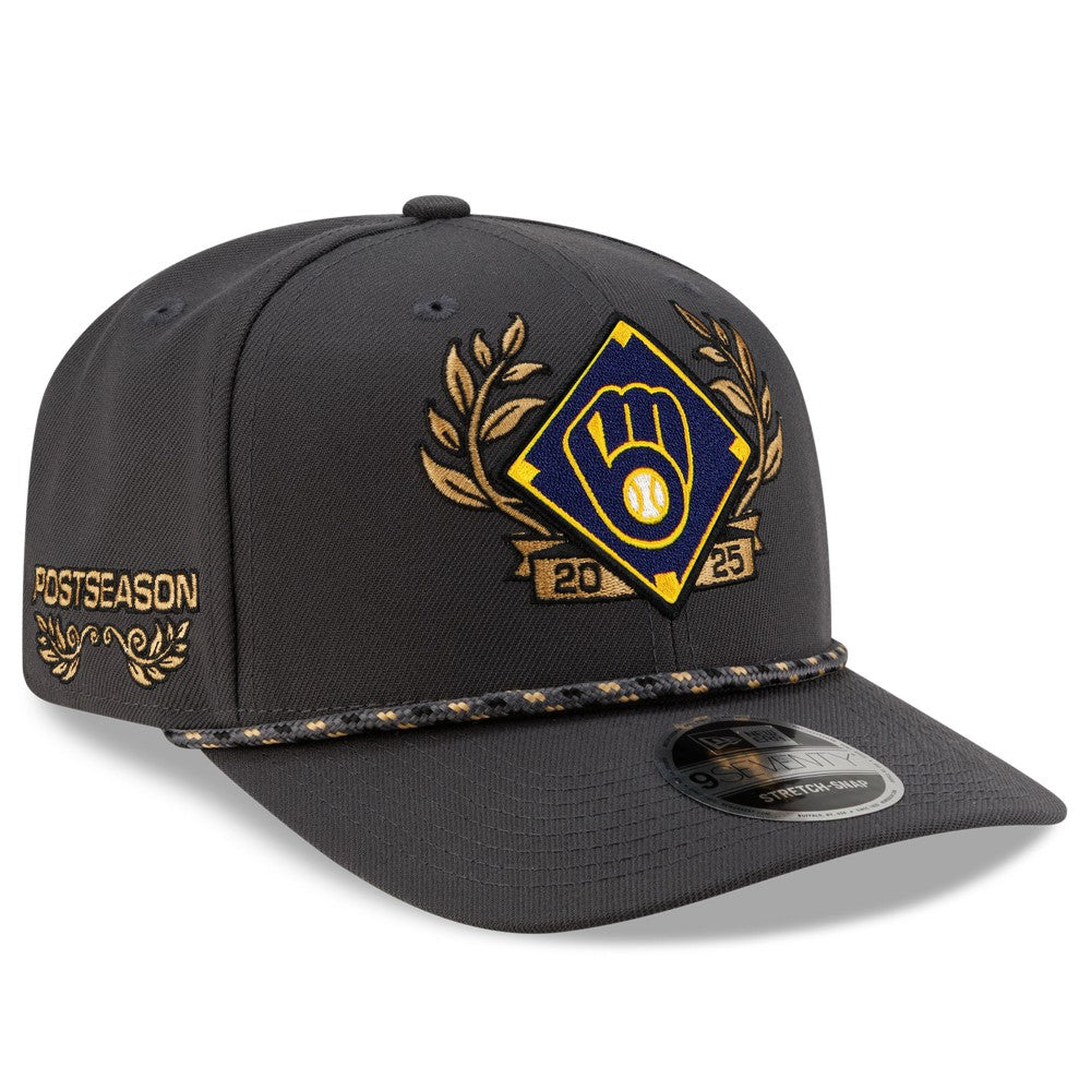 Milwaukee Brewers New Era 2025 National League Division Series Champions 9SEVENTY Adjustable Hat - MLB