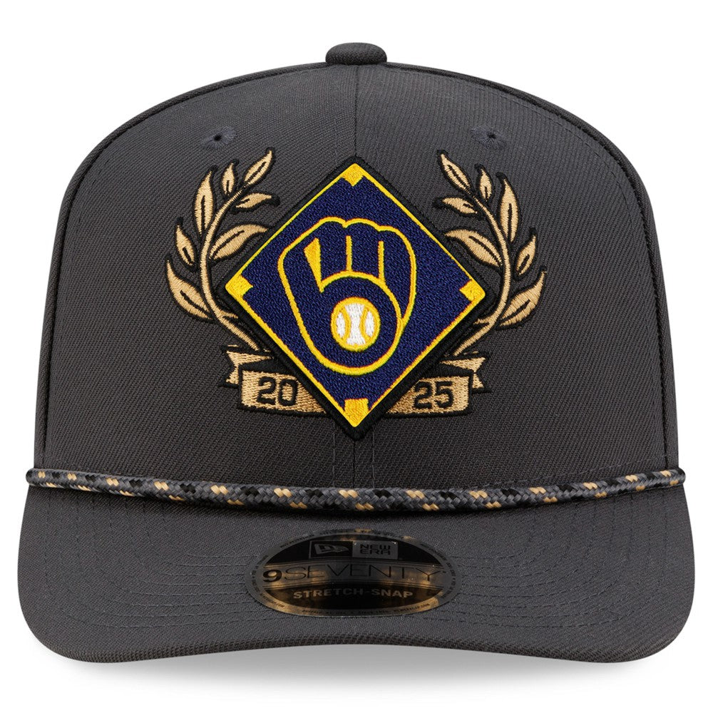 Milwaukee Brewers New Era 2025 National League Division Series Champions 9SEVENTY Adjustable Hat - MLB