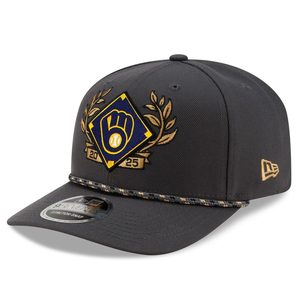 Milwaukee Brewers New Era 2025 National League Division Series Champions 9SEVENTY Adjustable Hat - MLB