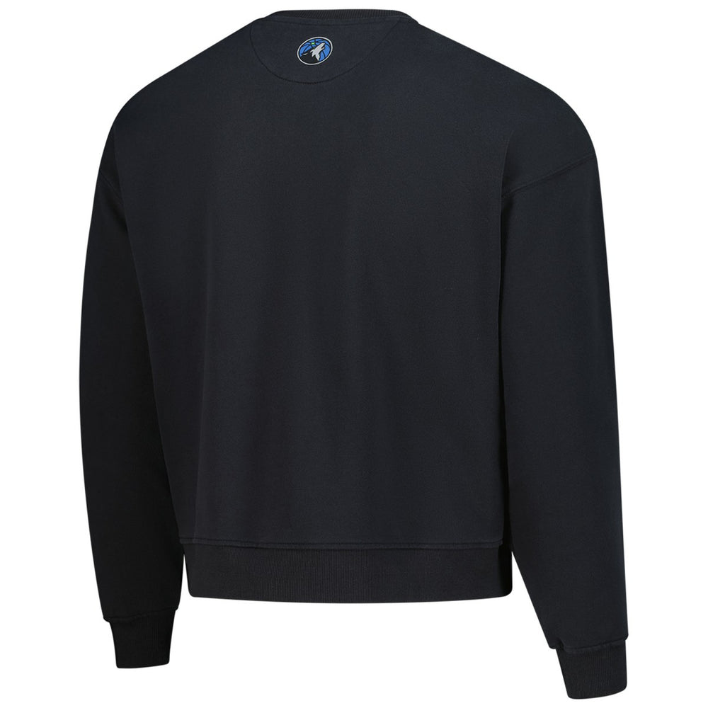 Minnesota Timberwolves Terez Unisex Oversized Gemstone Logo Sweatshirt Charcoal - NBA