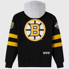 Boston Bruins OVO x NHL Fleece Hoodie - Black - NHL