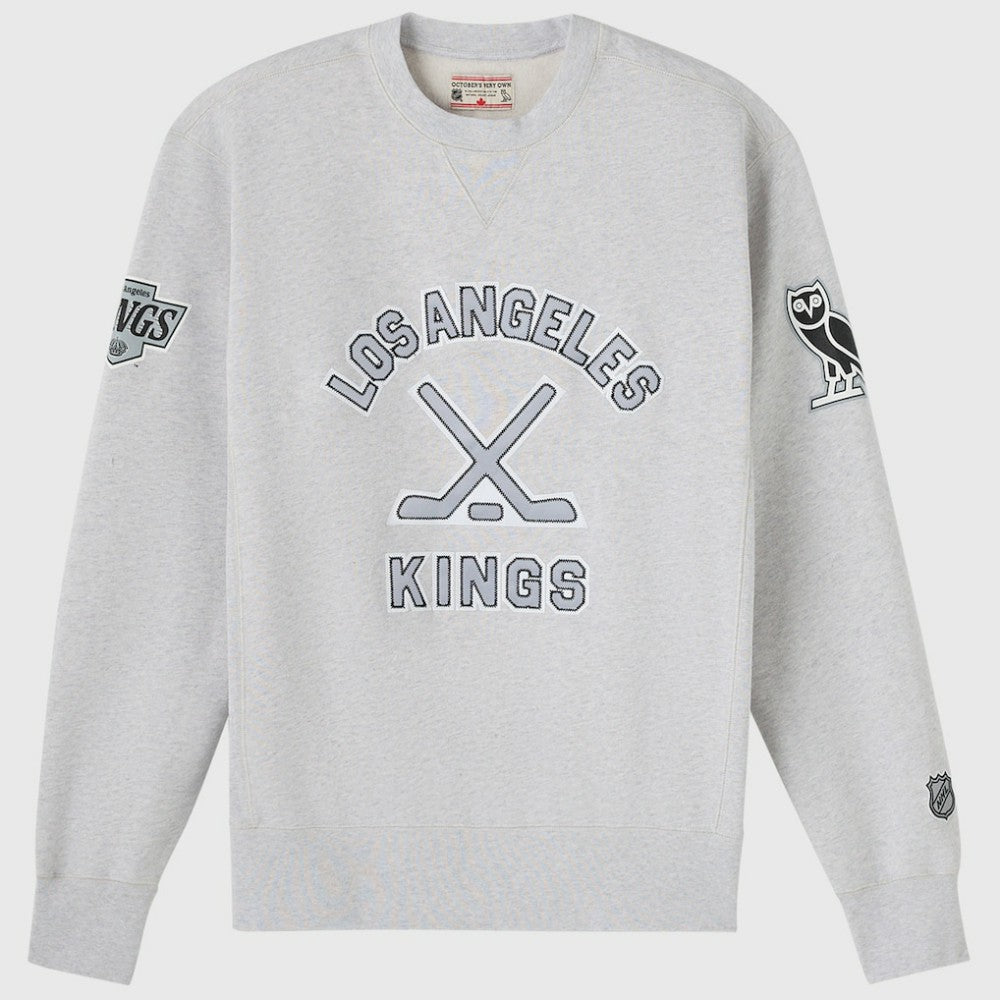 Los Angeles Kings OVO x NHL Fleece Sweatshirt - Heather Gray - NHL