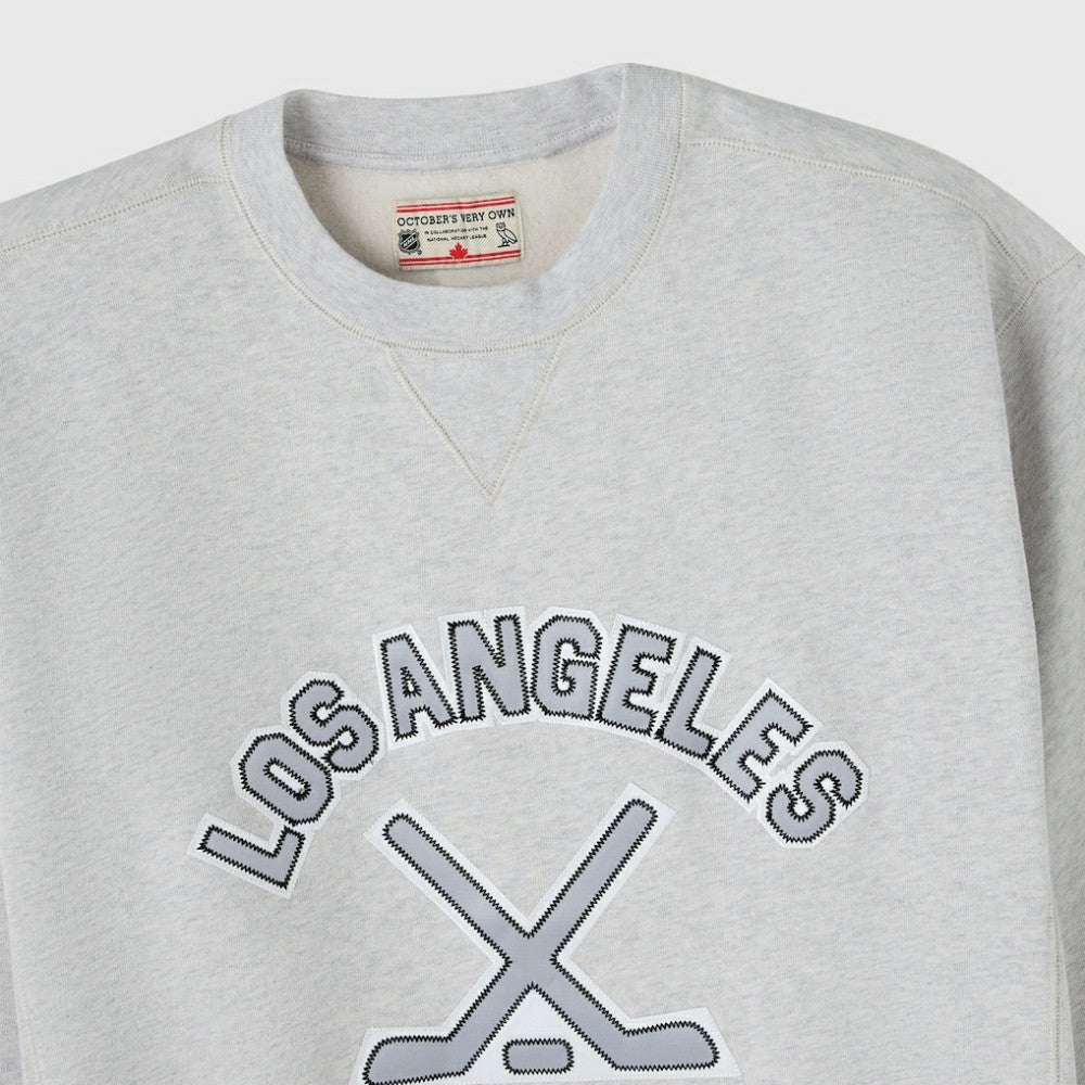 Los Angeles Kings OVO x NHL Fleece Sweatshirt - Heather Gray - NHL