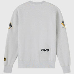 Pittsburgh Penguins OVO x NHL Fleece Sweatshirt - Heather Gray - NHL