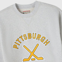 Pittsburgh Penguins OVO x NHL Fleece Sweatshirt - Heather Gray - NHL