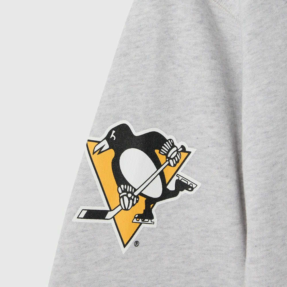 Pittsburgh Penguins OVO x NHL Fleece Sweatshirt - Heather Gray - NHL