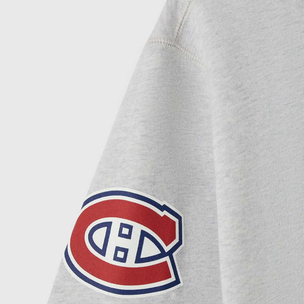 Montreal Canadiens OVO x NHL Fleece Sweatshirt - Heather Gray - NHL