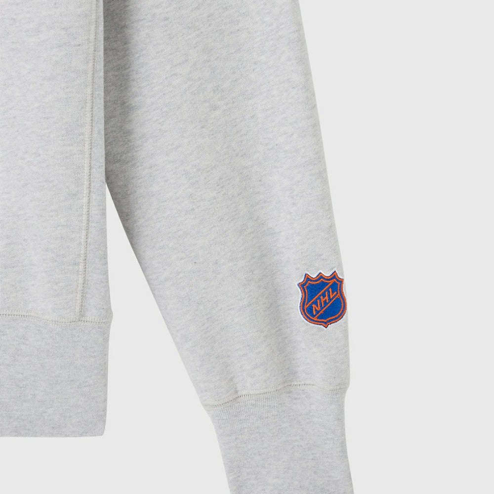 New York Islanders OVO x NHL Fleece Sweatshirt - Heather Gray - NHL