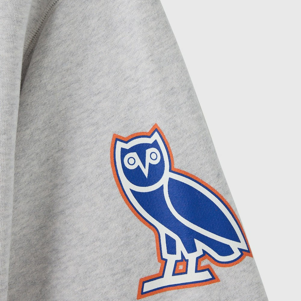 New York Islanders OVO x NHL Fleece Sweatshirt - Heather Gray - NHL