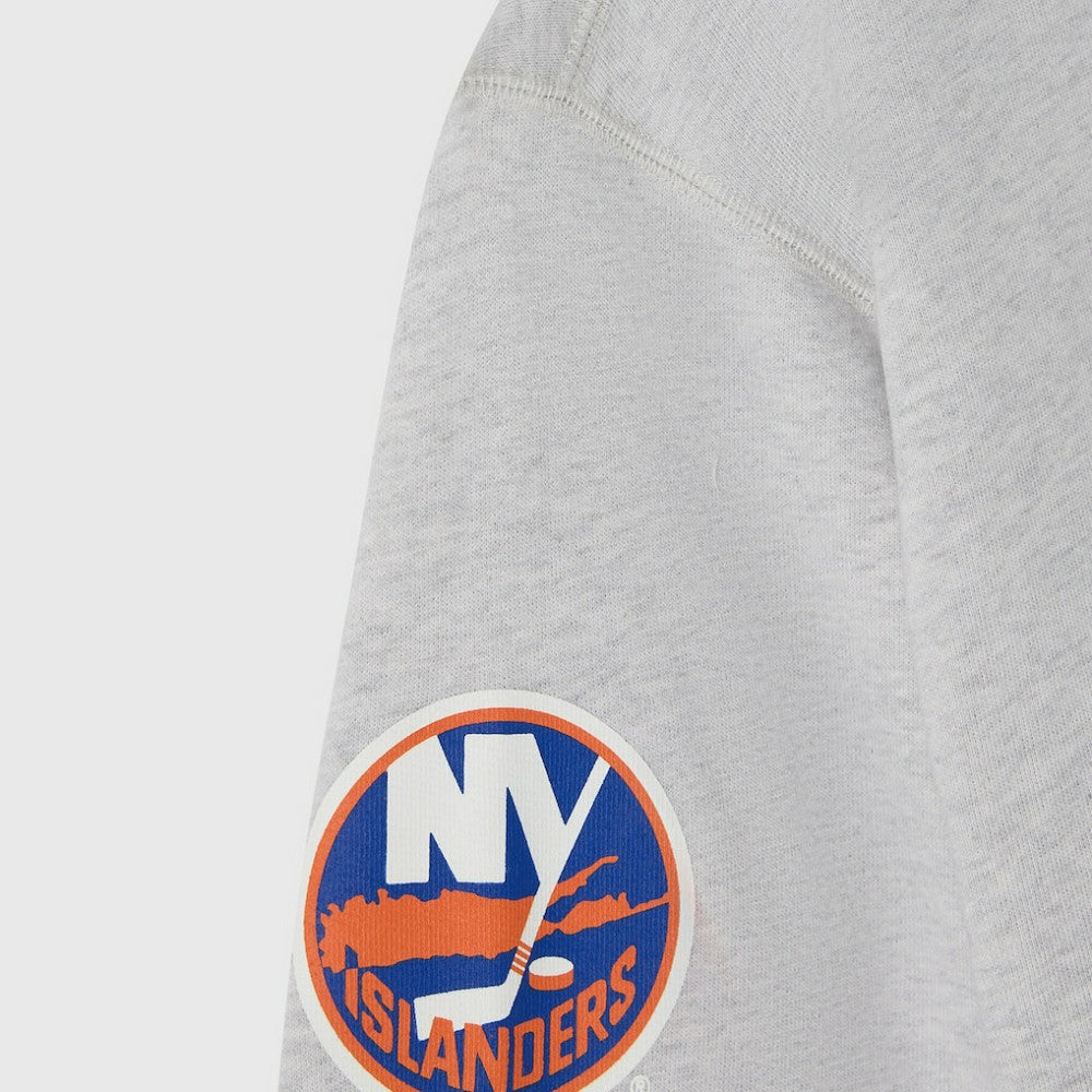 New York Islanders OVO x NHL Fleece Sweatshirt - Heather Gray - NHL
