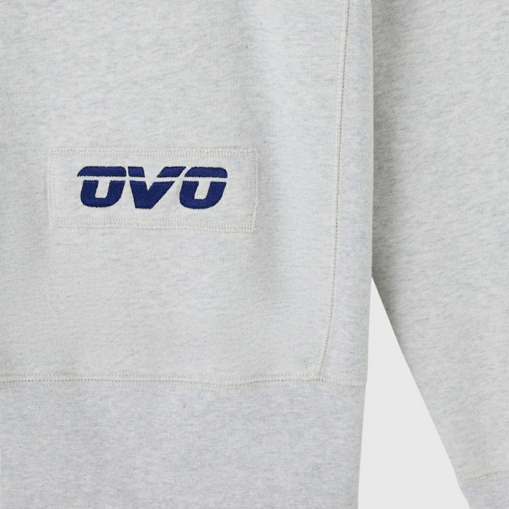 Edmonton Oilers OVO x NHL Fleece Sweatshirt - Heather Gray - NHL