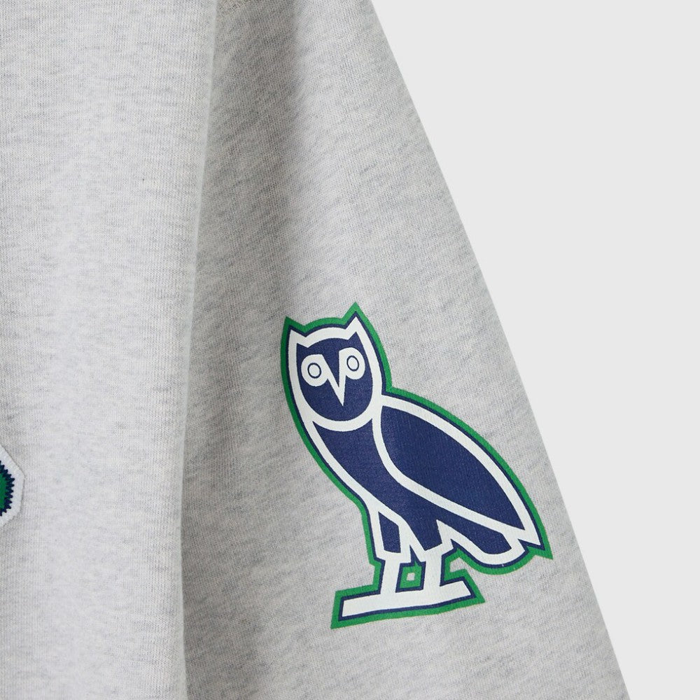 Vancouver Canucks OVO x NHL Fleece Sweatshirt - Heather Gray - NHL