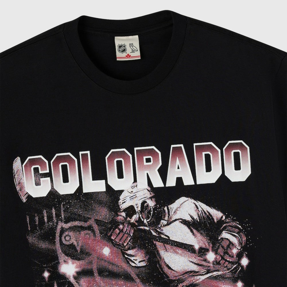 Colorado Avalanche OVO x NHL Graphic T-Shirt - Black - NHL
