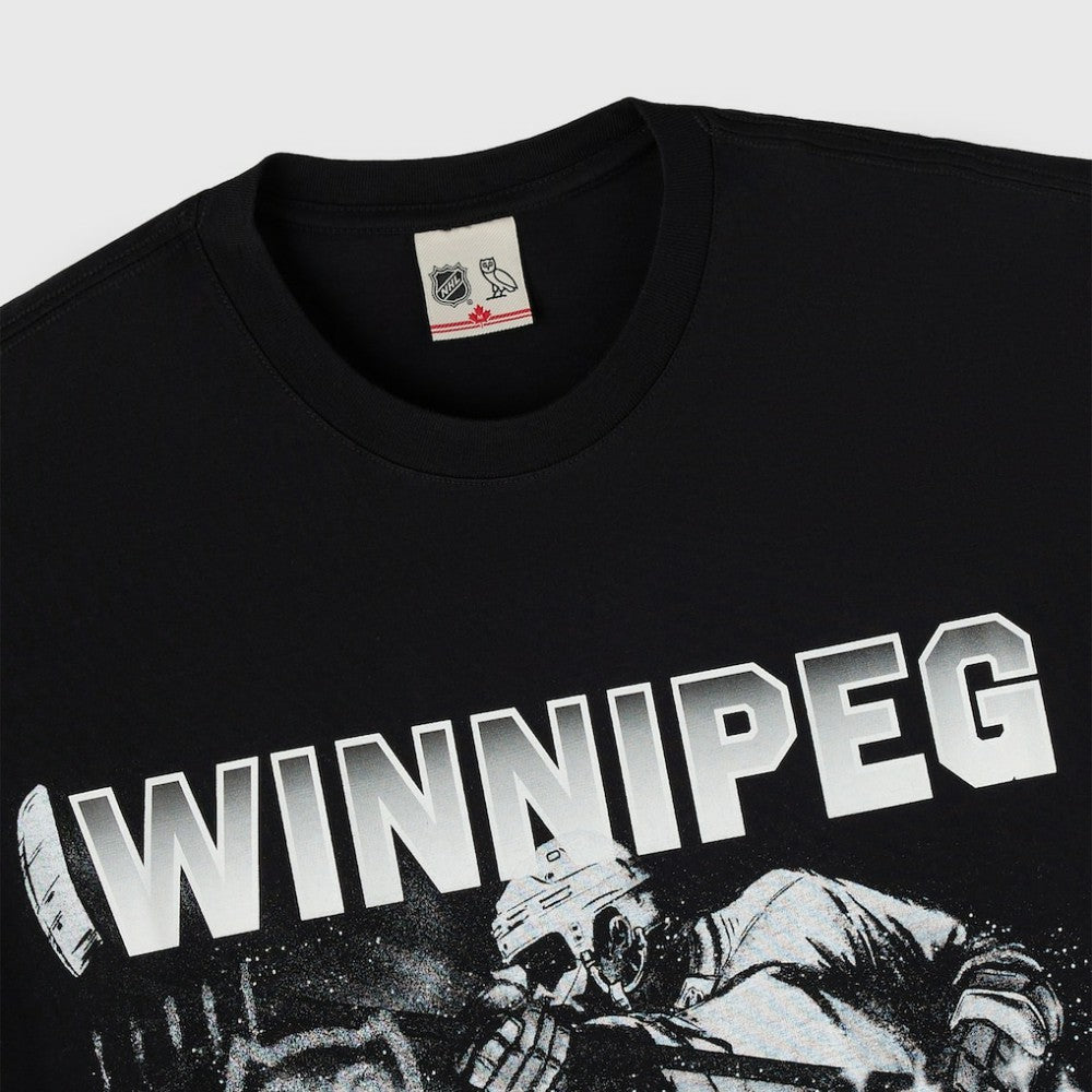 Winnipeg Jets OVO x NHL Graphic T-Shirt - Black - NHL
