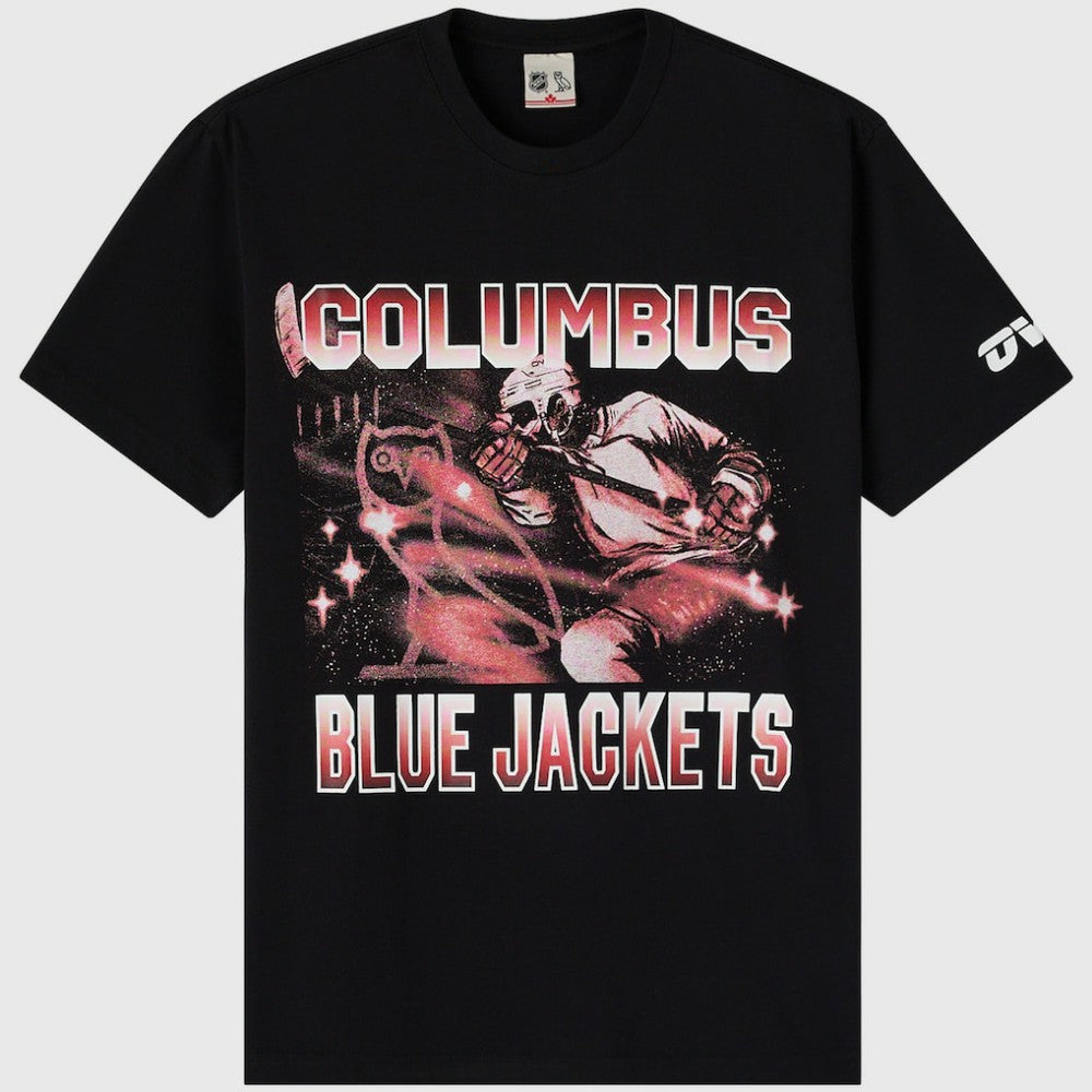 Columbus Blue Jackets OVO x NHL Graphic T-Shirt - Black - NHL